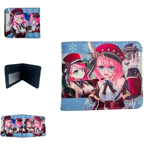 Sonsoke Furina Focalors Männer Brieftaschen Bi-Fold Brieftasche ID-Karte Kreditkarte Mehrzweck-Brieftasche für Männer und Frauen Geschenk Cosprey (Charlotte 2) von Sonsoke