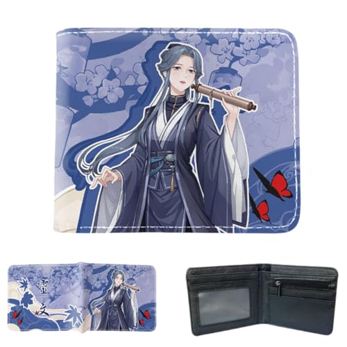 Sonsoke HuaCheng XieLian Männer Brieftaschen Bi-Fold Brieftasche ID-Karte Kreditkarte Mehrzweck-Brieftasche für Männer und Frauen Geschenk Cosprey (LingWen) von Sonsoke