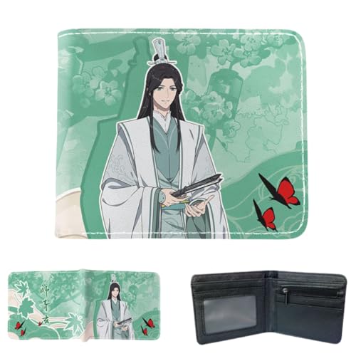 Sonsoke HuaCheng XieLian Männer Brieftaschen Bi-Fold Brieftasche ID-Karte Kreditkarte Mehrzweck-Brieftasche für Männer und Frauen Geschenk Cosprey (Shi Qingxuan) von Sonsoke