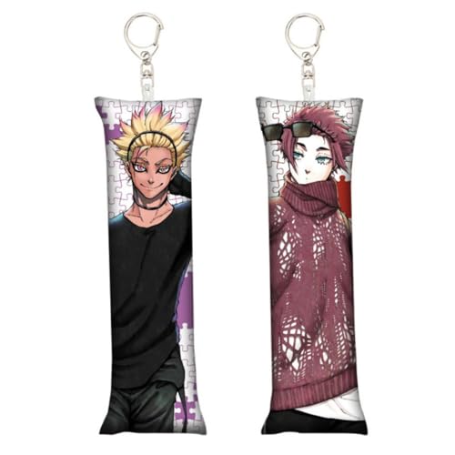 Sonsoke Isagi Yoichi Bachira Meguru Anime Kissen Schlüsselanhänger Schlüsselanhänger Dekoration Cosplay (Shidou Ryusei & Itoshi Sae), Shidou Ryusei&itoshi Sae, Large von Sonsoke