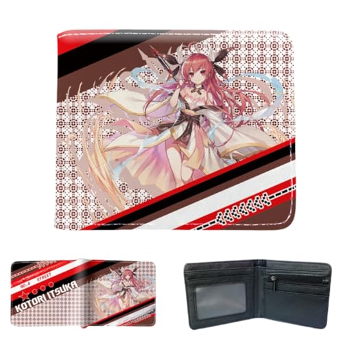 Sonsoke Izayoi Miku Männer Brieftaschen Bi-Fold Brieftasche ID-Karte Kreditkarte Mehrzweck-Brieftasche für Männer und Frauen Geschenk Cosprey (Kotori Itsuka 1) von Sonsoke