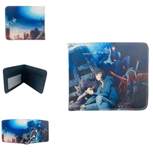 Sonsoke Jinwoo Sung Männer Brieftaschen Bi-Fold Brieftasche ID-Karte Kreditkarte Mehrzweck-Brieftasche für Männer und Frauen Geschenk Cosprey (Style 2) von Sonsoke