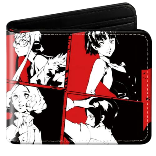 Sonsoke Joker Männer Brieftaschen Bi-Fold Brieftasche ID-Karte Kreditkarte Mehrzweck-Brieftasche für Männer und Frauen Geschenk Cosprey (Stil 5) von Sonsoke