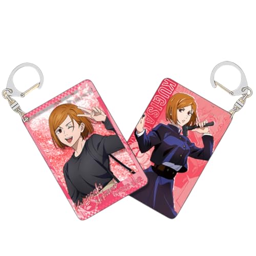 Sonsoke Satoru Gojo Geto Suguru Game Anime Acryl stehender Schlüsselanhänger Schlüsselanhänger Dekoration (Kugisaki Nobara), Kugisaki Nobara, Large von Sonsoke