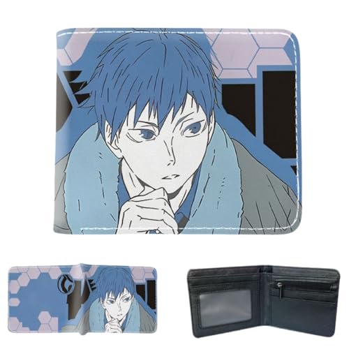 Sonsoke Tobio Kageyama Männer Brieftaschen Bi-Fold Brieftasche ID-Karte Kreditkarte Mehrzweck-Brieftasche für Männer und Frauen Geschenk Cosprey (Tobio Kageyama 8) von Sonsoke