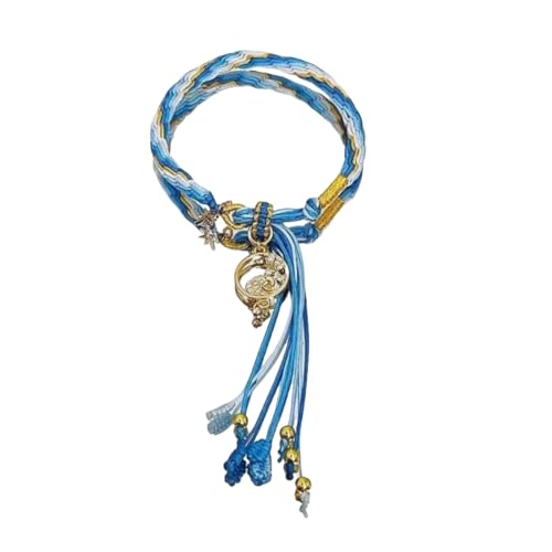 Sonsoke Wanderer Anime-Stil Handgewebte Armbänder - Bunte Faden-Armbänder für Fans, Spiel-inspirierte Geflochtene Freundschaftsbänder (Kamisato Ayato 2) von Sonsoke