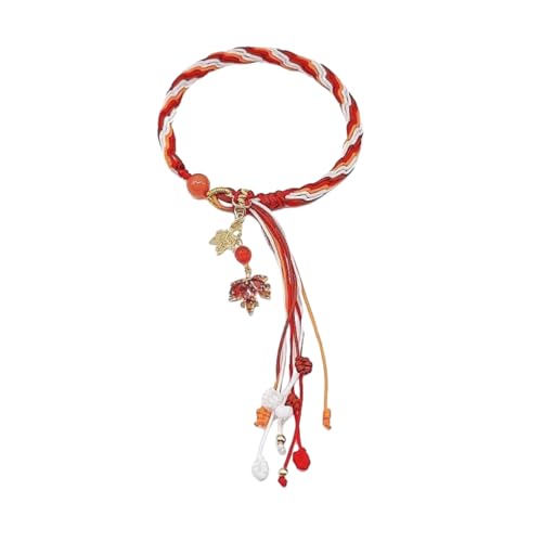 Sonsoke Wanderer Anime-Stil Handgewebte Armbänder - Bunte Faden-Armbänder für Fans, Spiel-inspirierte Geflochtene Freundschaftsbänder (Kazuha 1) von Sonsoke
