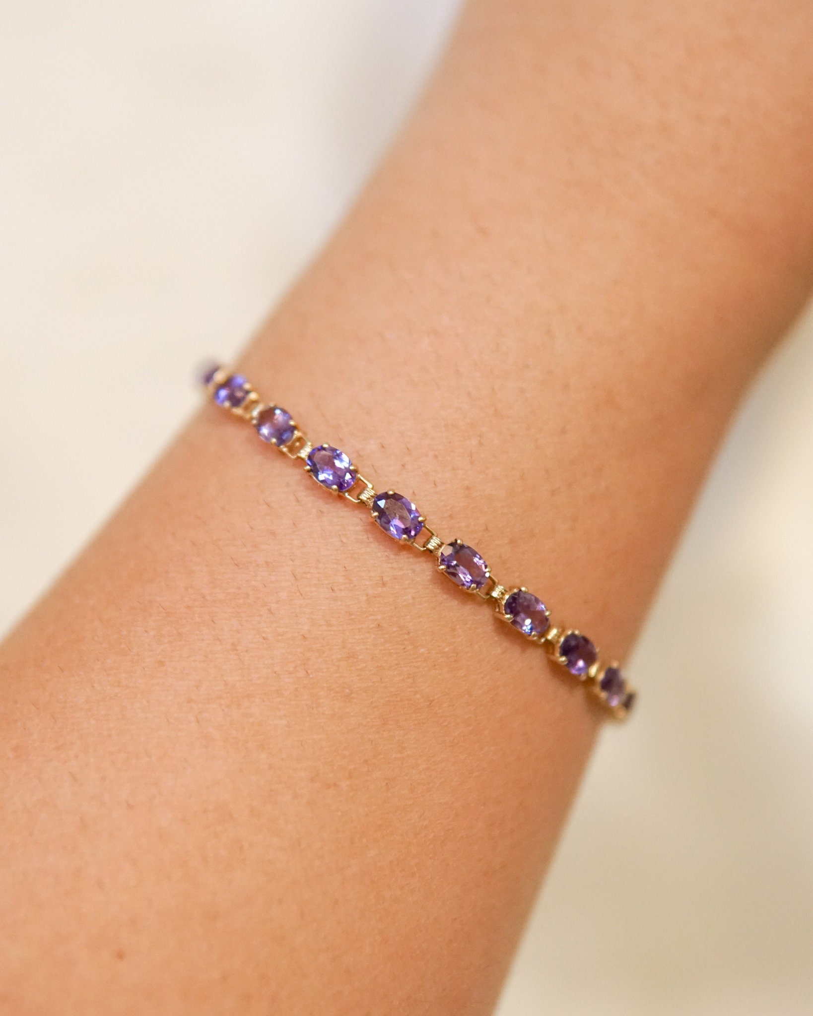 Nachlass - Amethyst Glieder Armband von SonterLorrey