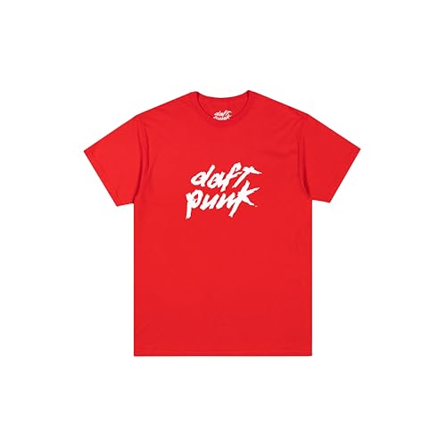 Daft Punk Sony Nachschub, Rot/Ausflug, einfarbig (Getaway Solids), XXL von Daft Punk