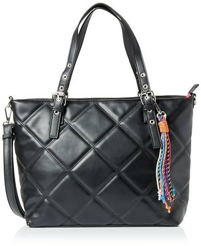 Sookie Women's Damen Shopper, SCHWARZ von Sookie