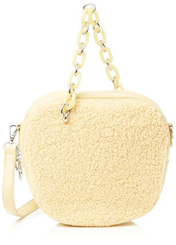 Sookie Women's Tasche mit Teddyfell Damen Umhängetasche, GELB von Sookie