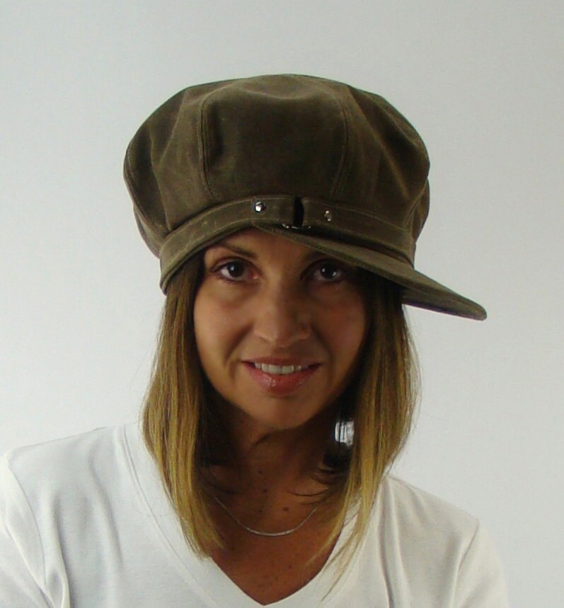 Benutzerdefinierte Handgemachte Oversized Newsboy 8-Panel Handgefertigte Kappe Für Männer Oder Frauen Aus Stein Gewachste Leinwand - Custom Hat von SookiesHatShop