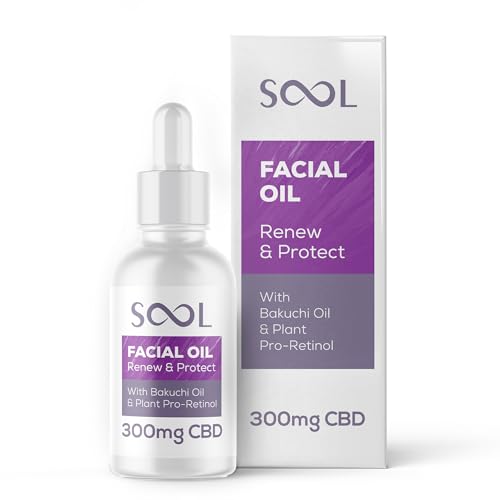 SOOL CBD Facial Oil Renew & Protect 300mg, 30ml von Sool