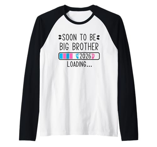 Herren Soon to Be Big Brother 2026 Loading Schwangerschaftsankündigung Raglan Herren Soon to Be Big Brother 2026 Loading Schwangerschaftsankündigung Raglan von Soon To Be Big Brother 2026 New Baby Arrival