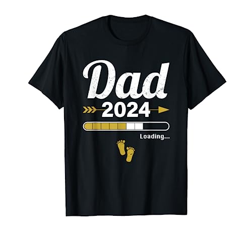Dad Loading 2024 Werdender Papa Baby Geburt Daddy to Be T-Shirt Dad Loading 2024 Werdender Papa Baby Geburt Daddy to Be T-Shirt von Soon To Be Dad Mom Papa Mama Designs