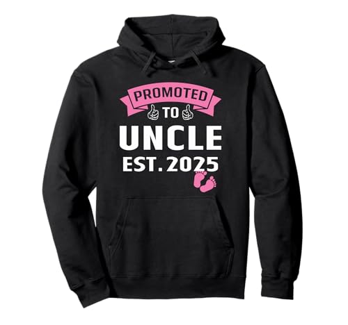 Great Uncle 2025 Awesome Promoted to Uncle 2025 It's A Girl Pullover Hoodie Great Uncle 2025 Awesome Promoted to Uncle 2025 It's A Girl Pullover Hoodie von Soon to Be Uncle 2025 New Uncle 2025 Apparel Gift