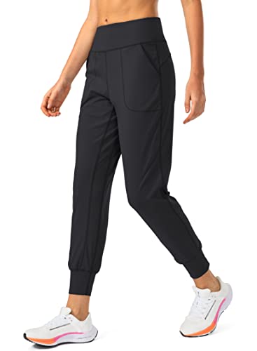 Soothfeel Damen-Jogginghose mit Reißverschlusstaschen, hohe Taille, athletisches Workout, Yoga-Hose, Jogginghose für Damen, Schwarz, M Soothfeel Damen-Jogginghose mit Reißverschlusstaschen, hohe Taille, athletisches Workout, Yoga-Hose, Jogginghose für Damen, Schwarz, M von Soothfeel