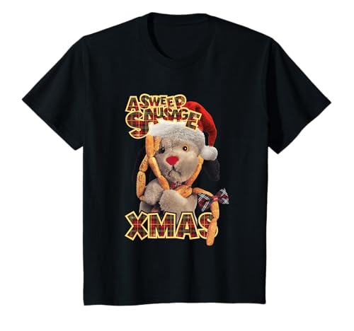Sooty A Sweep Sausage Weihnachten Weihnachten Kinder T-Shirt von Sooty