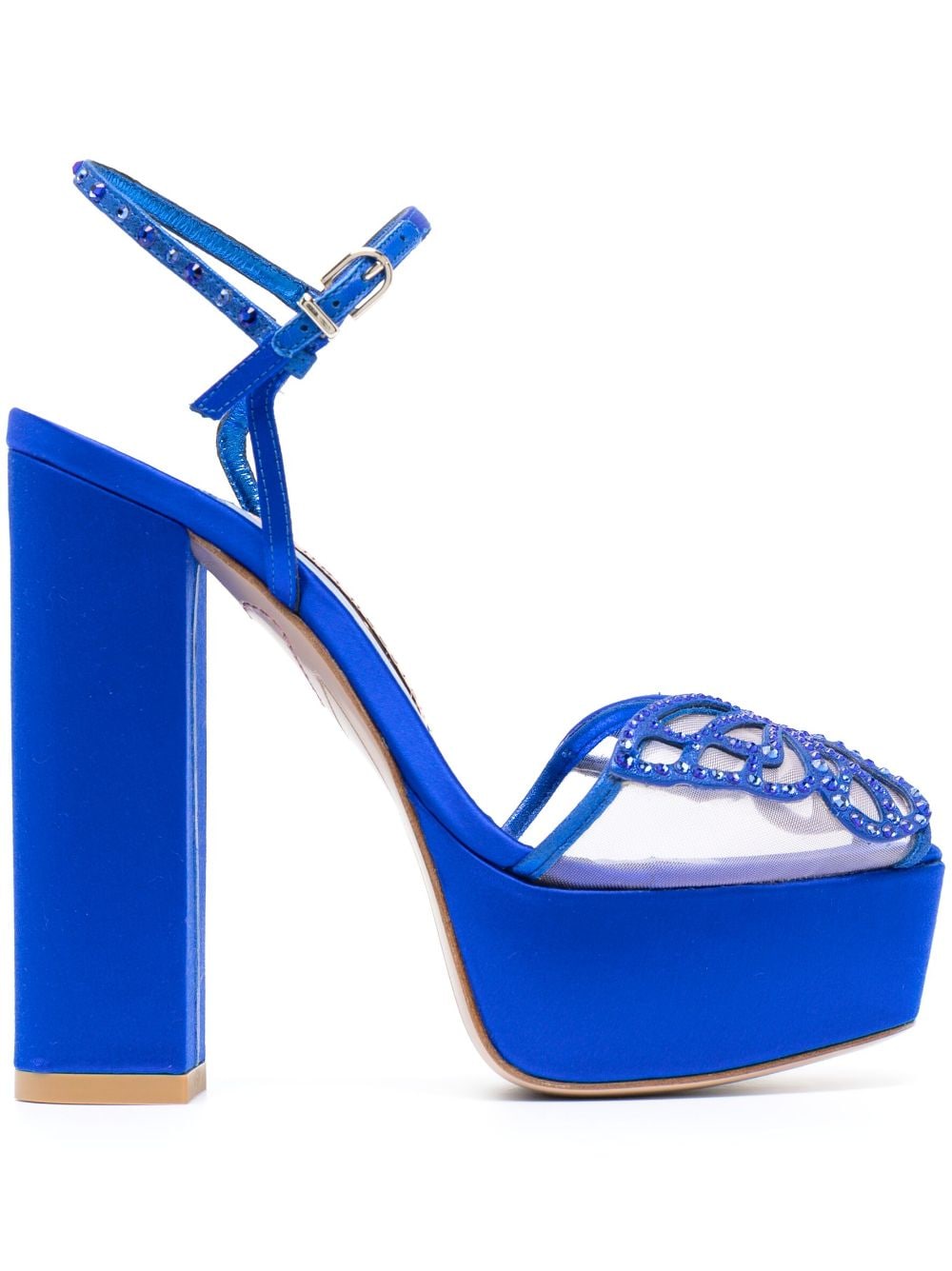 Sophia Webster Farfalla Plateau-Sandalen 140mm - Blau von Sophia Webster