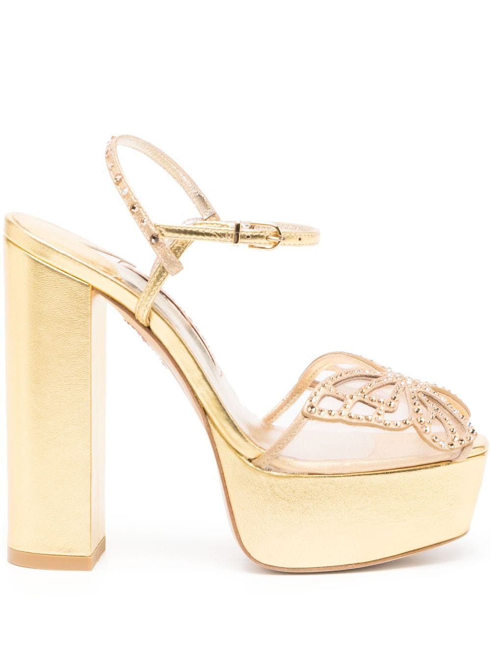 Sophia Webster Farfalla Sandalen 140mm - Gold von Sophia Webster