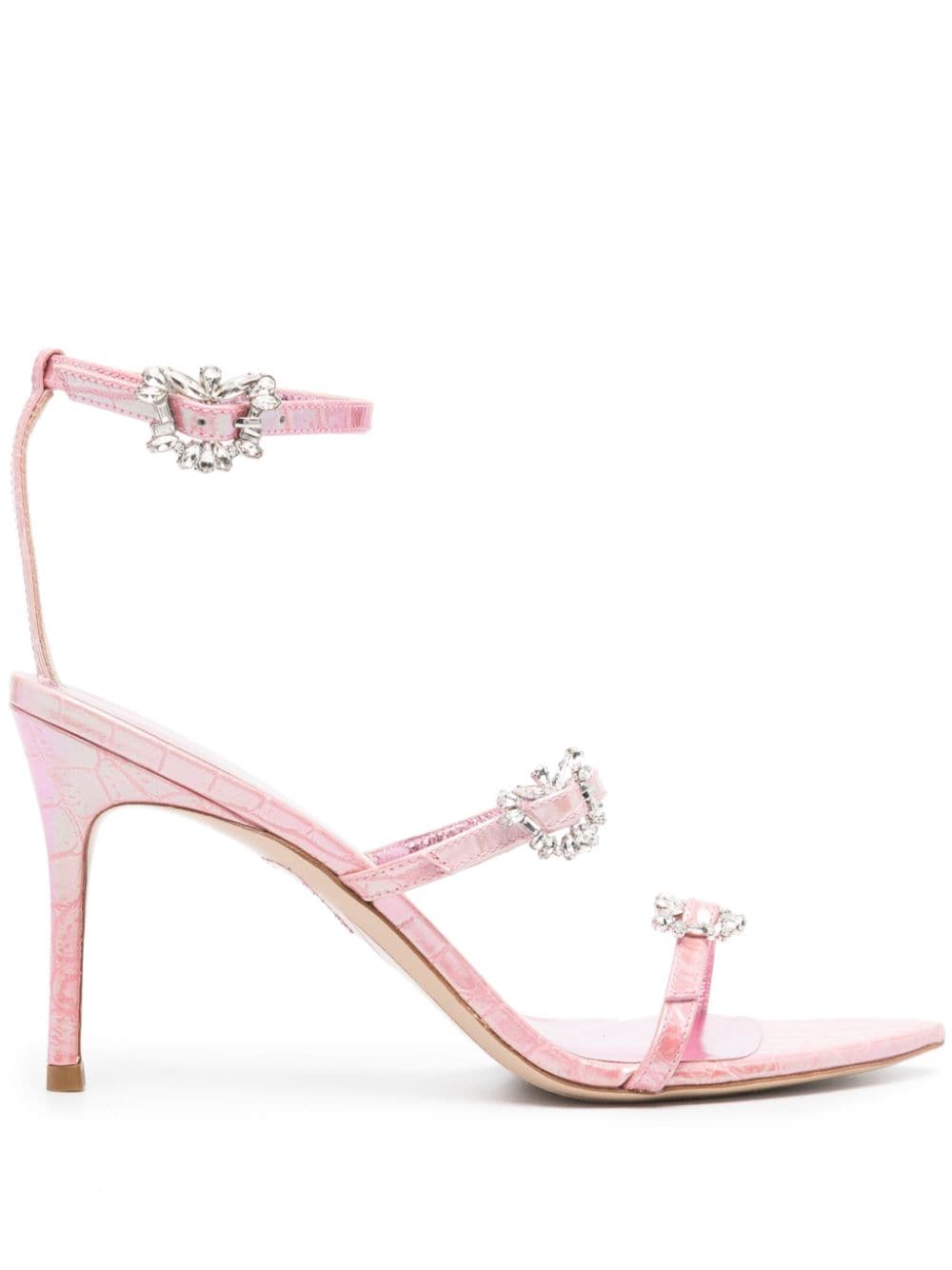 Sophia Webster Grace Mid Sandalen 85mm - Rosa von Sophia Webster