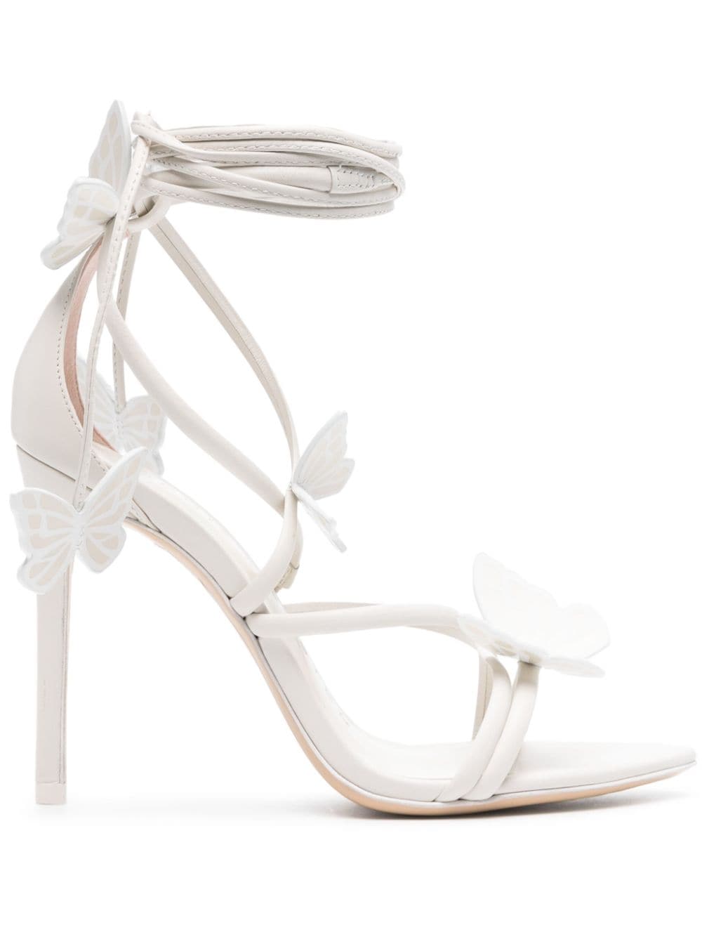 Sophia Webster Vanessa Riemchensandalen 100mm - Weiß von Sophia Webster