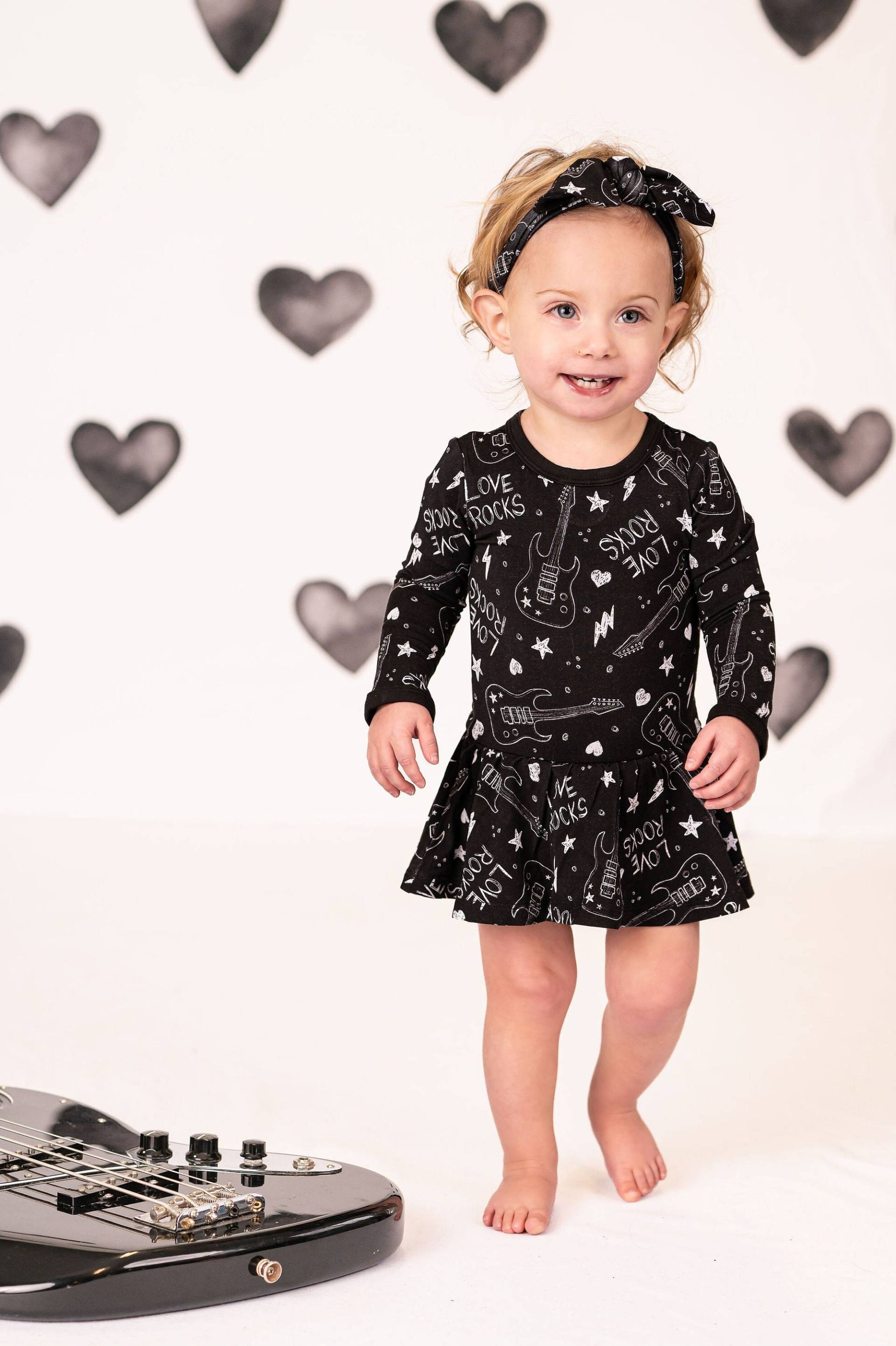 Baby Mädchen Bambus Rock Bodysuit Romper Kleid Für & Kleinkind - Erstes Valentinstag Geschenk Neues Baby, Neugeborene Outfit von SophiaRoseandFriends