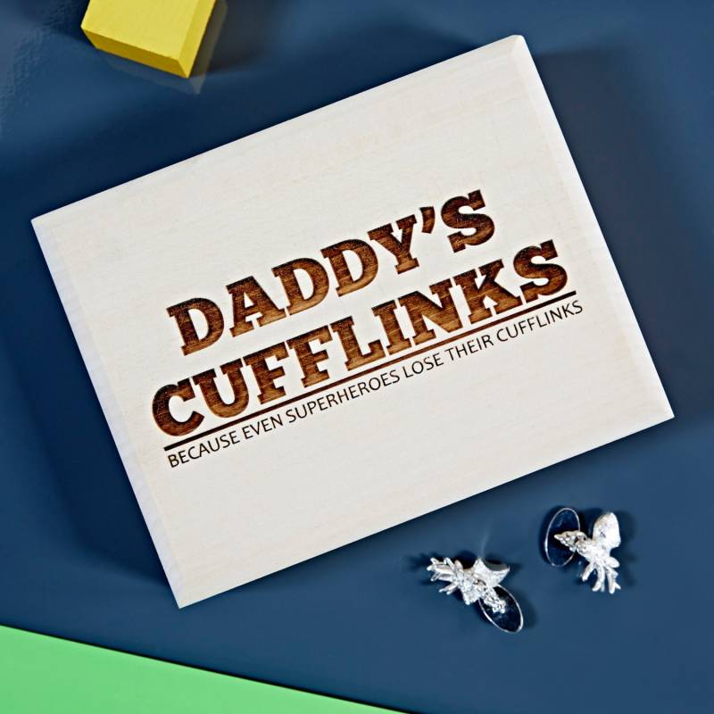 Personalisierte Manschettenknöpfe Aus Holz von SophiaVictoriaJoy