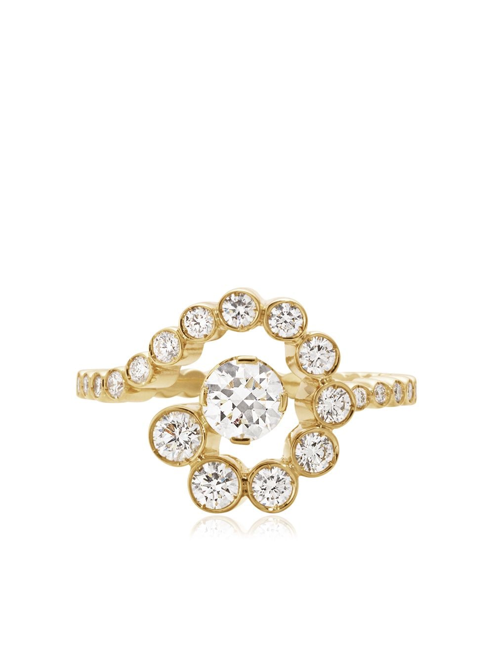 Sophie Bille Brahe 18kt Escargot de Diamant Gelbgoldring von Sophie Bille Brahe