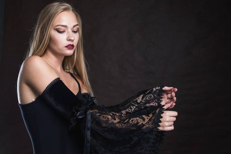Elegante Samt Armstulpen Gothic Vampire Burlesque Abend Armstulpen von SophieAndHerStore