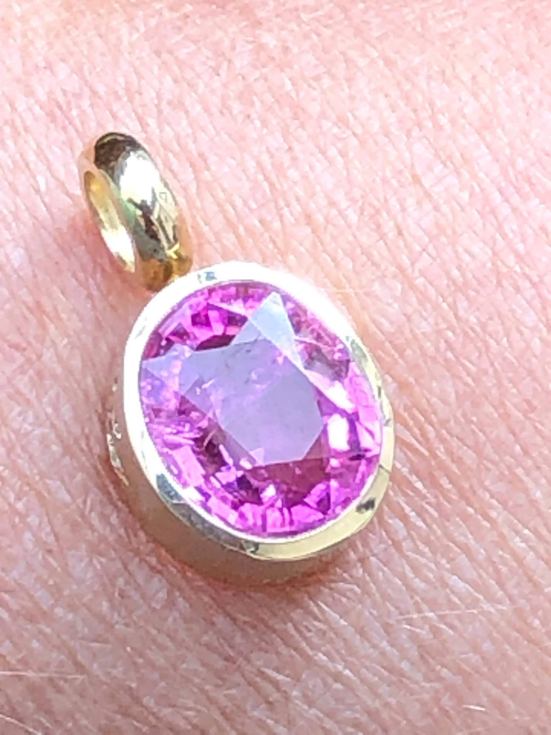 Pinker Turmaline Anhänger von SophieDesmoulin