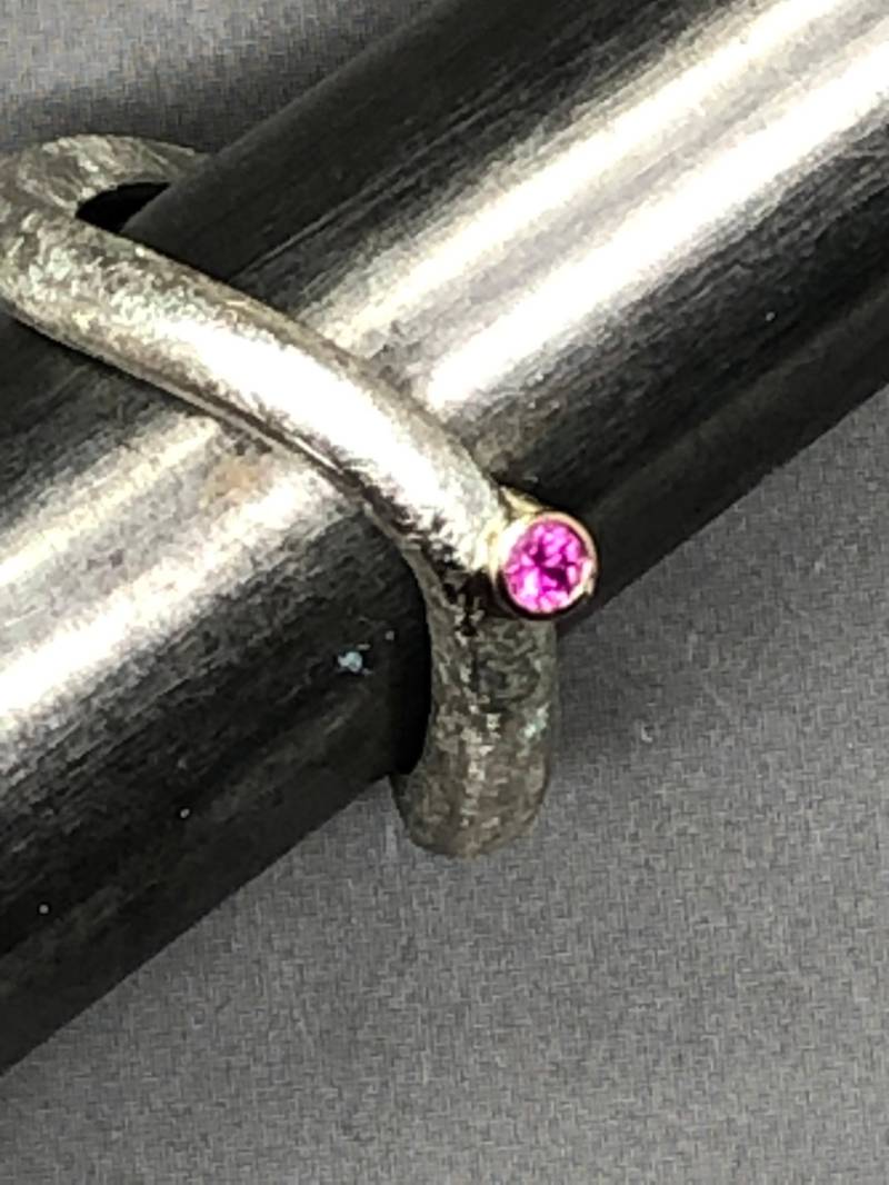 Silber Ring Mit Pinker Turmaline von SophieDesmoulin