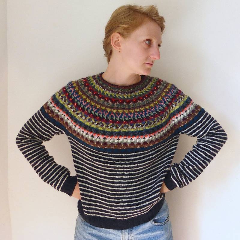 Original Fair Isle Pullover Für Frauen von SophieOcheraKnitwear