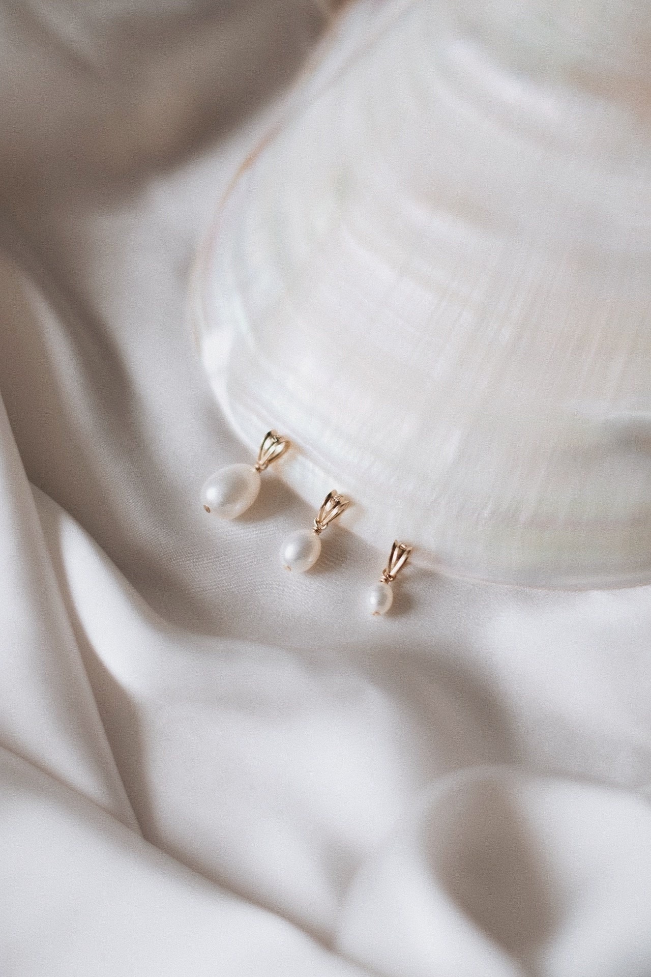 Perlen Anhänger 14K Gold Filled Ohne Kette Süßwasserperle Aaa von SophistiqueJewellery