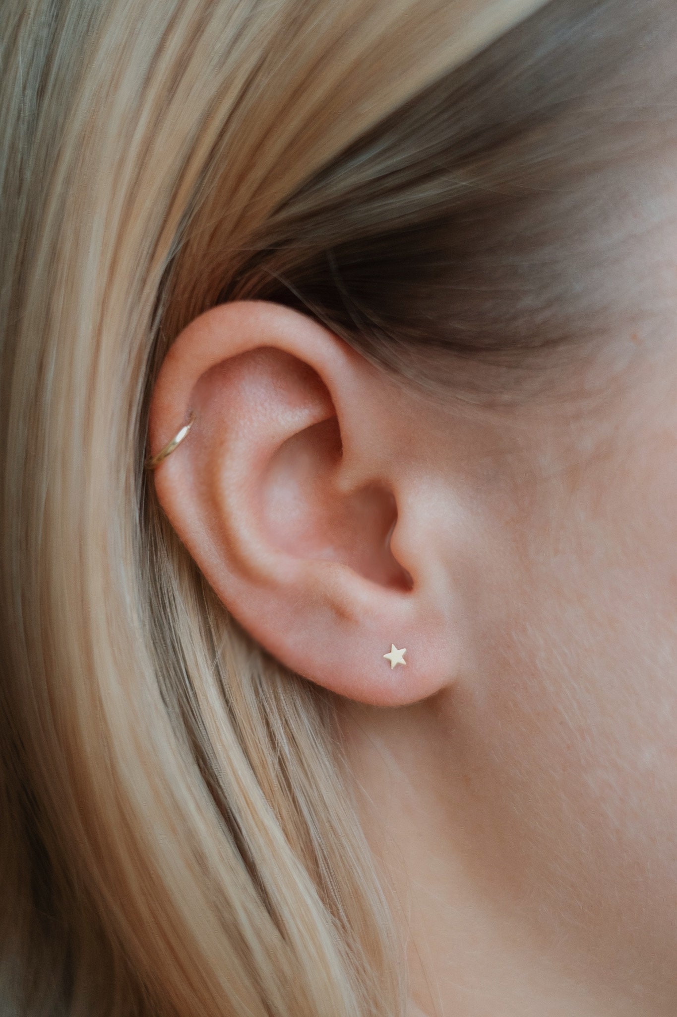 Stern Ohrringe Gold 14K Filled Star von SophistiqueJewellery