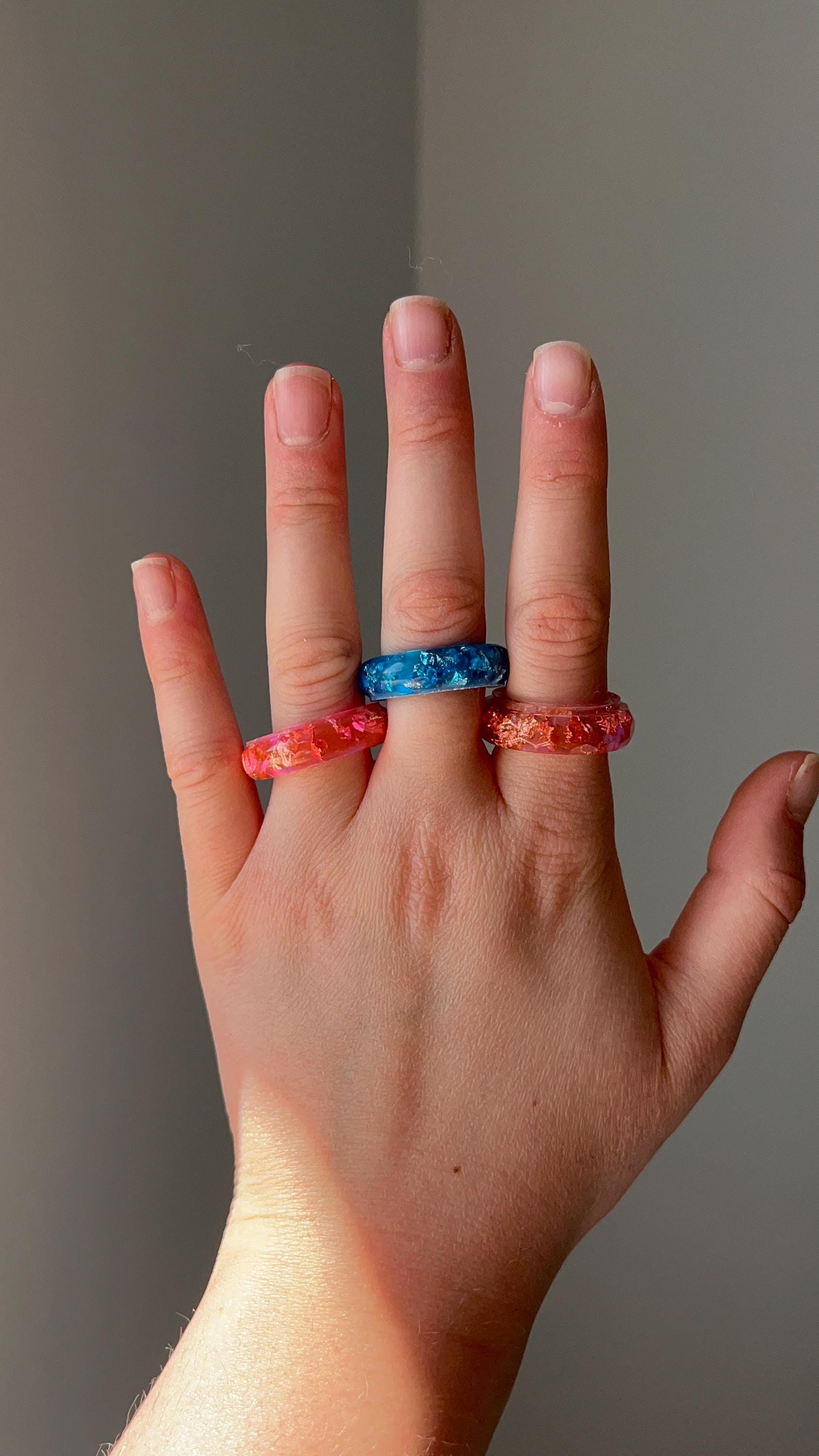 Harz-Ringe Harz-Ringe von SophsEarringShop