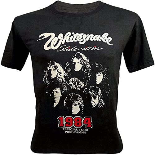 Lectro Men's Whitesnake Slide It in Tour in Concert T-Shirt V3 Black - XL von Sopla