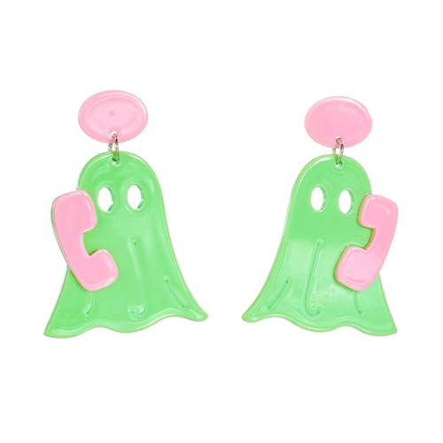 Ohrringe Ohrstecker Damen Schmuck Earringsacryl Ghost Calling Ohrringe Für Frauen Mädchen von Sopodbacker