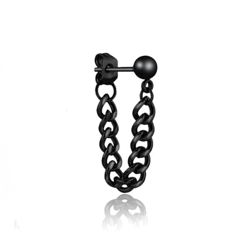 Ohrringe Ohrstecker Damen Schmuck Earringsohrringe Für Männer Frauen Punk Schwarz Männer Ohrring Wf280-2 von Sopodbacker