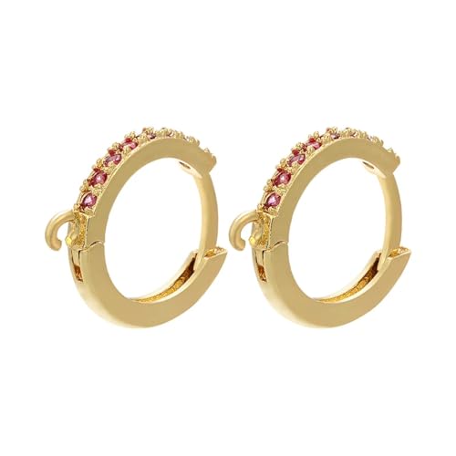 Ohrringe Ohrstecker Damen Schmuck Earringsrunde Ohrringe Für Frauen Hochzeitszubehör Ohrring Roseredandgold von Sopodbacker