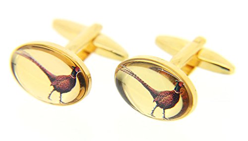 Sopran Manschettenknöpfe, stehender Fasan von Soprano