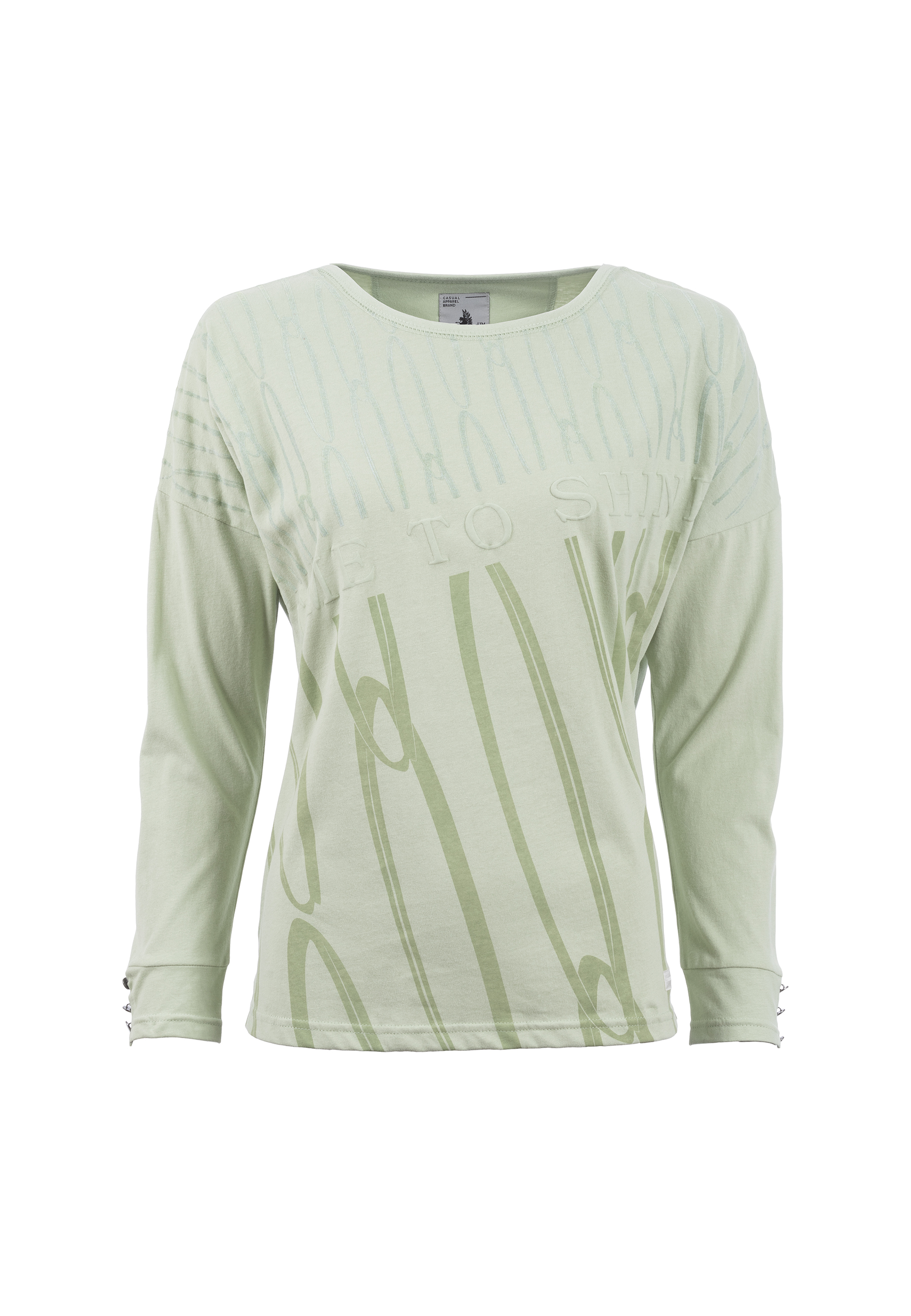 Soquesto Langarmshirt Medine soft green von Soquesto