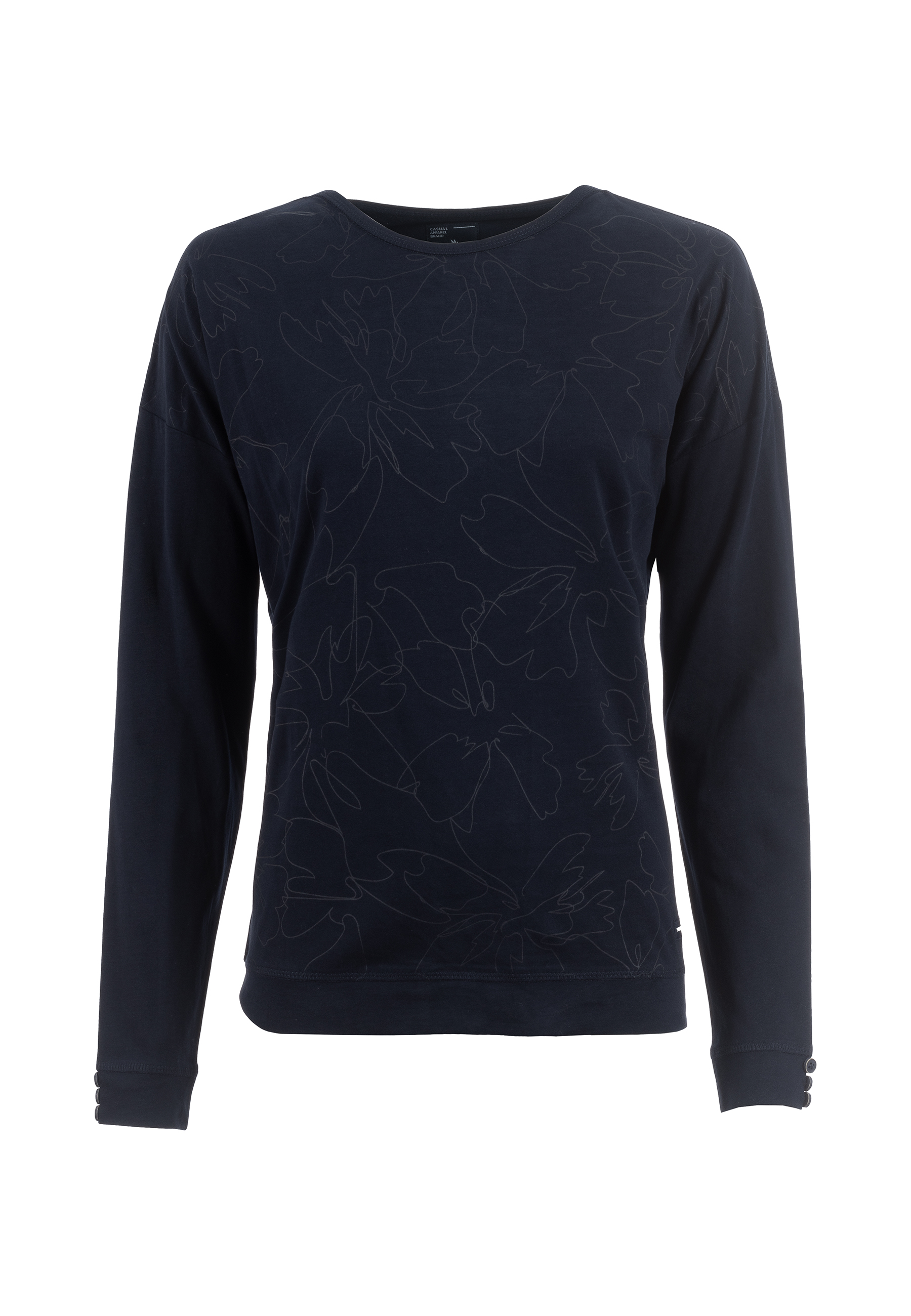 Soquesto Langarmshirt Mona navy von Soquesto