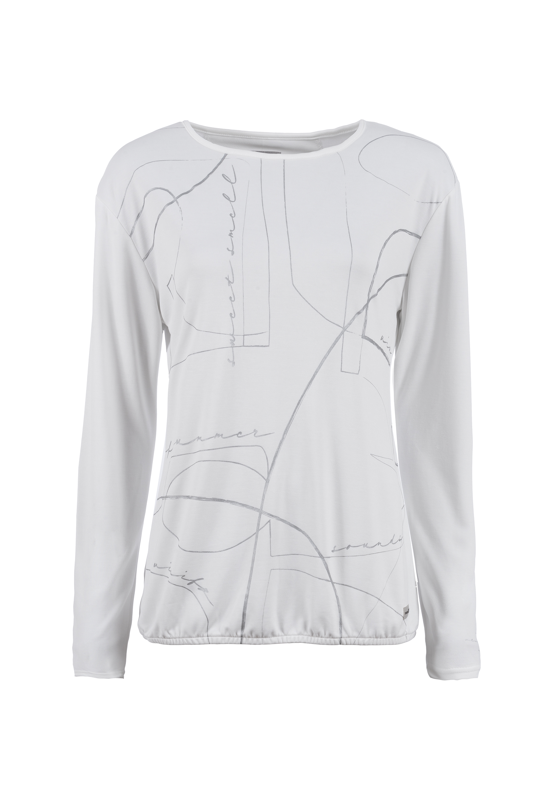 Soquesto Langarmshirt Nicola white von Soquesto