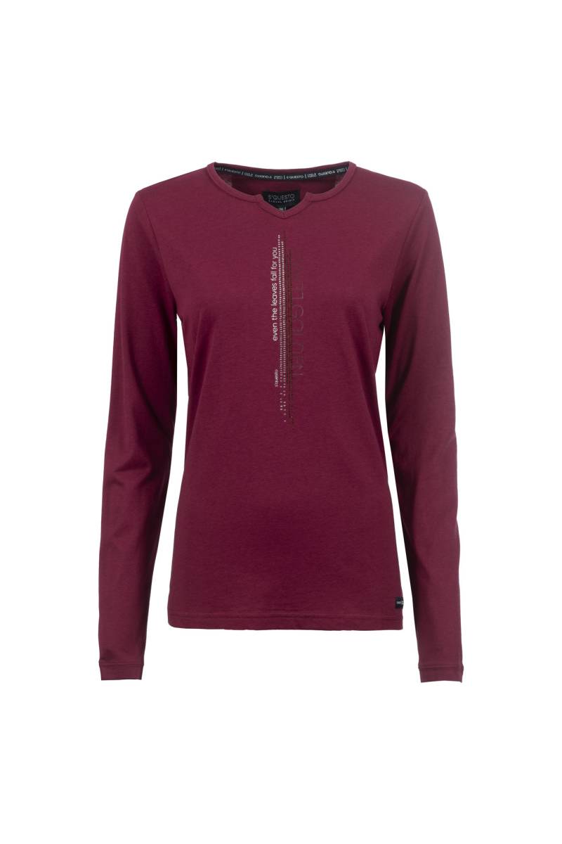 Soquesto Langarmshirt OlwenSOQ merlot von Soquesto