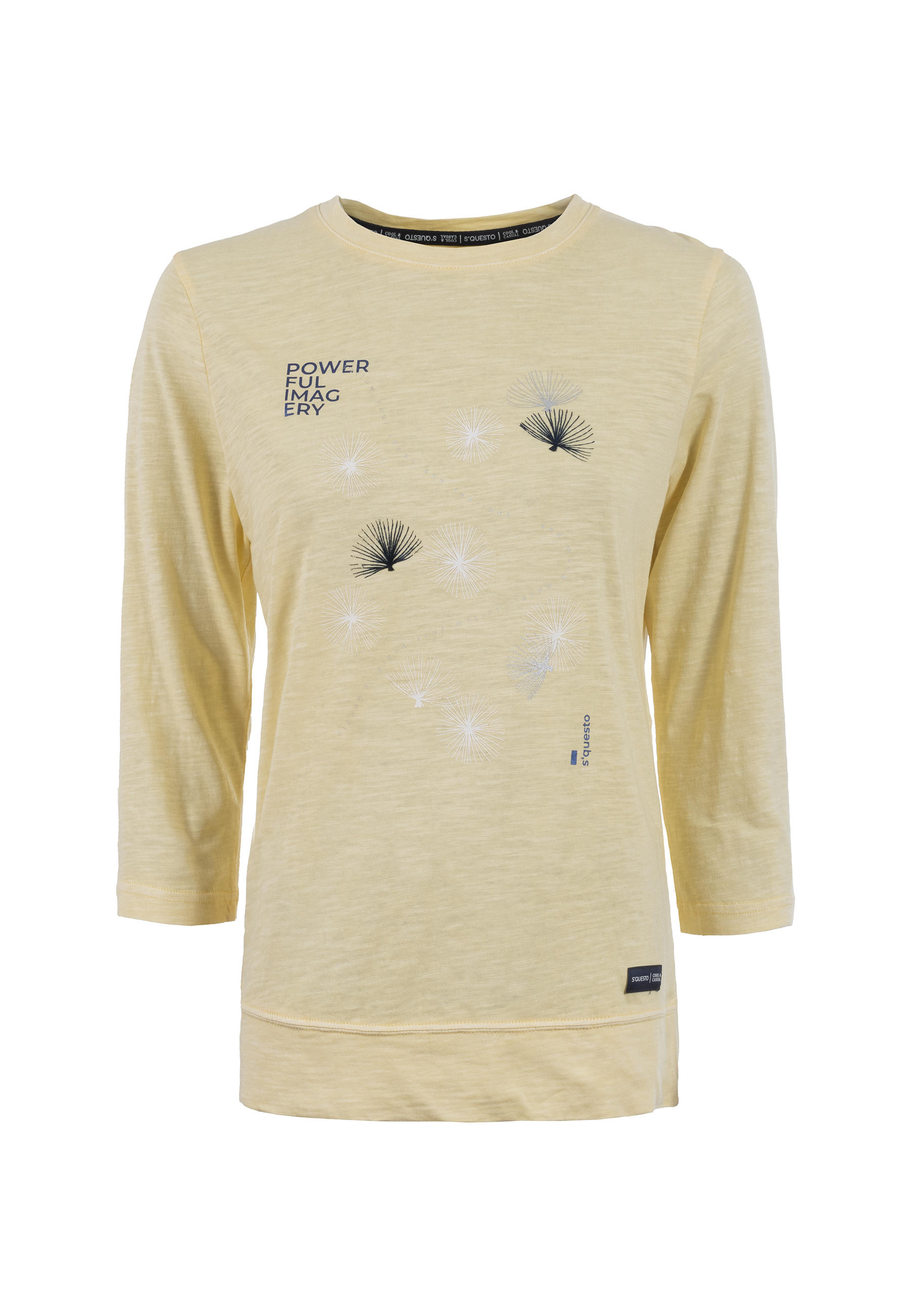 Soquesto Shirt 3/4 OdilieSOQ light citrus von Soquesto