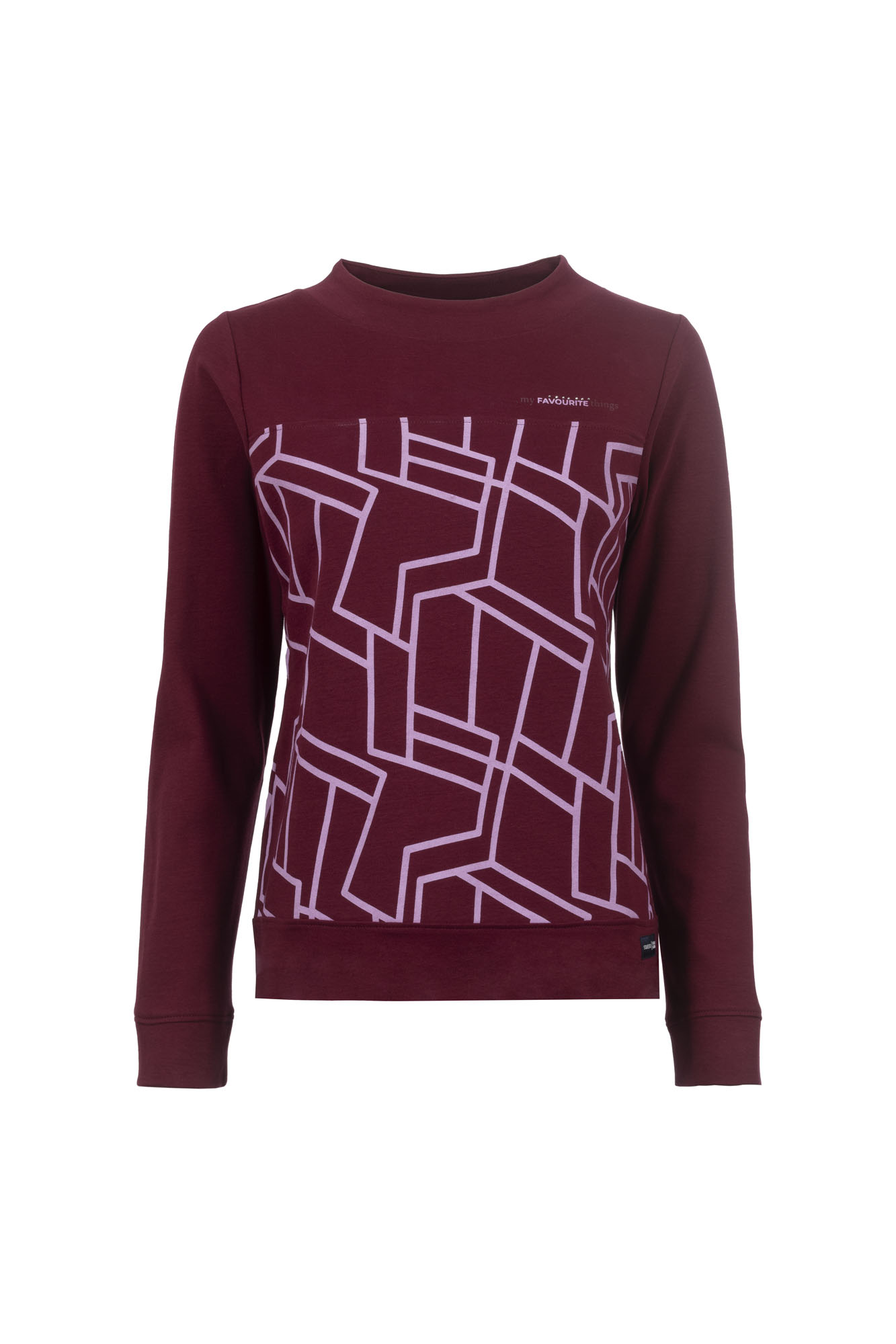 Soquesto Sweatshirt OlcaySOQ merlot von Soquesto