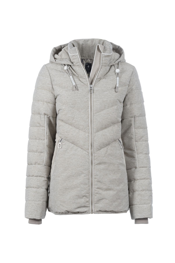 Soquesto Winterjacke OrelySOQ dark sand melange von Soquesto