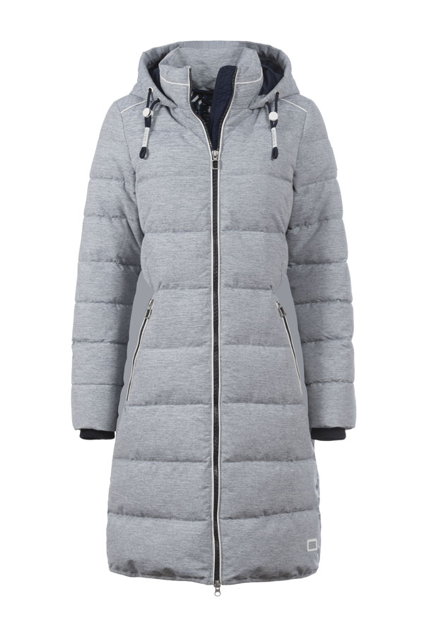 Soquesto Wintermantel OsiaSOQ dark sky melange von Soquesto