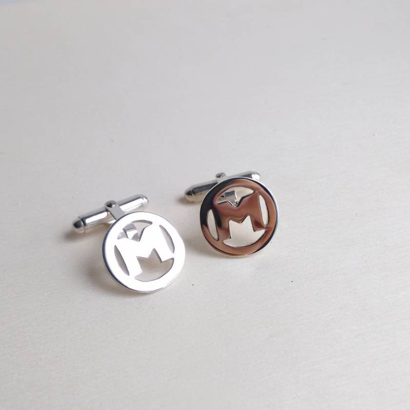 Gemelos Personalizados, Hechos A Mano En Plata 925Ml. Novo. Gemos De Camisa. Initialen. Durchmesser Gemelos Personalizados, Hechos A Mano En Plata 925Ml. Novo. Gemos De Camisa. Initialen. Durchmesser von SorayaMartinJoyas